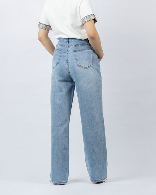High Waist Baggy Jeans, Wide Leg Jeans